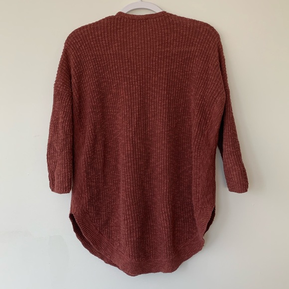 Zip Front Express London Tunic Sweater - Picture 3 of 7